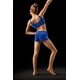 Bloch Leos velvet crop top pentru femei