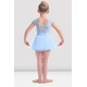 Mirella M411C Soft mesh cap sleeve Leotard, costum de balet pentru copii - Albastru