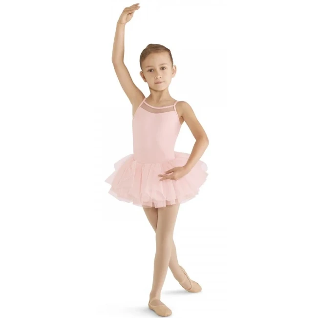 Mirella M409C Cord mesh cami tutu dress, costum de balet cu fustiţă tutu