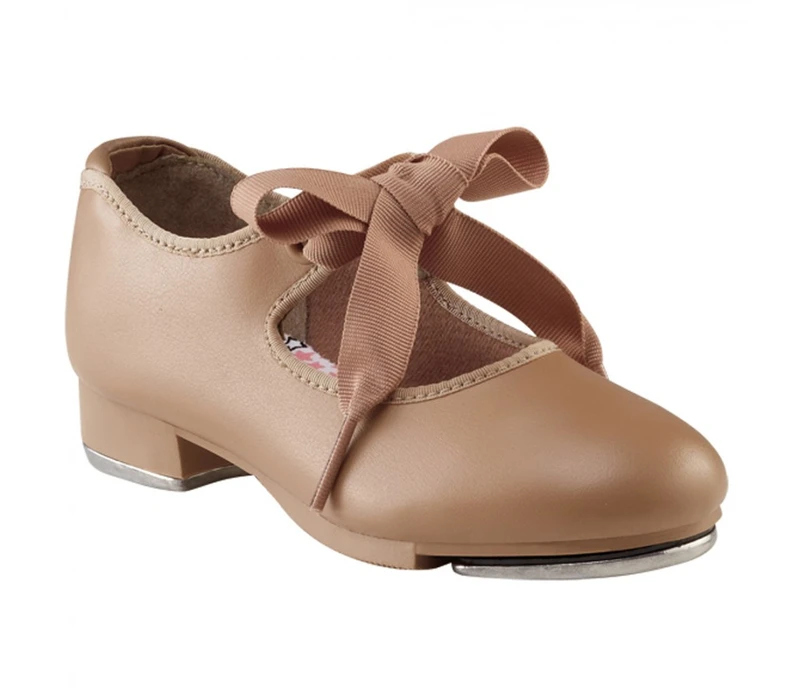 Capezio Shuffle Tap shoe, pantofi de step pentru copii - Caramel