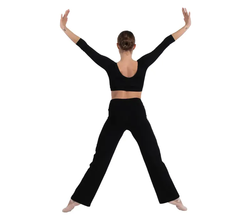 Rumpf Jazz pant, pantaloni pentru antrenament de dame  - Negru