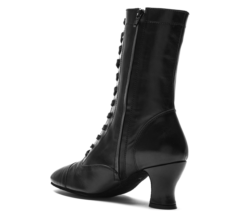 Rumpf Betty, cizme de dans din piele pentru femei Rumpf Betty, cizme de dans din piele pentru femei - Negru