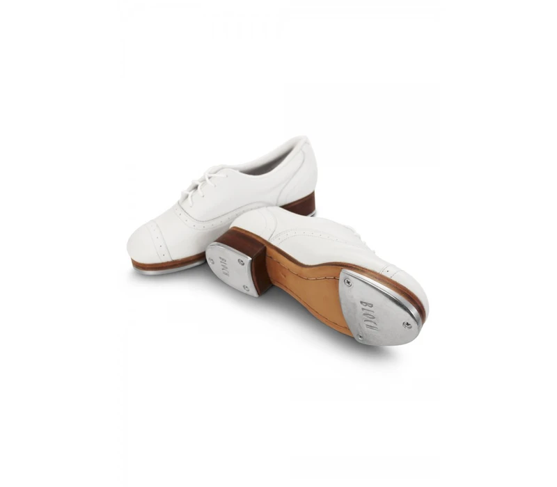 Capezio K360 Character Oxford, pantofi de step - Alb