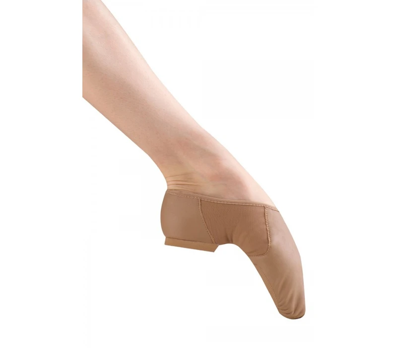 Bloch neo-flex slip on, incaltaminte de jazz pentru copii - Tan