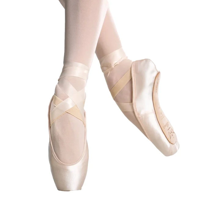 So Danca Alina I, poante de balet cu box inferior tăietură U So Danca Alina I, poante de balet cu box inferior tăietură U