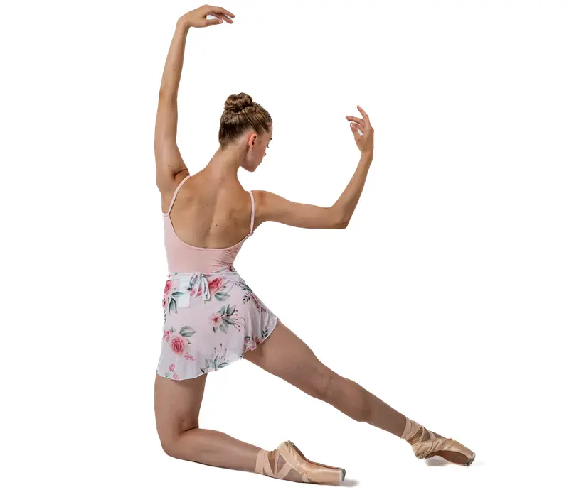 So Danca Floral, fustă pliabilă - Floral white SoDanca So Danca Floral, fustă pliabilă - Floral white SoDanca