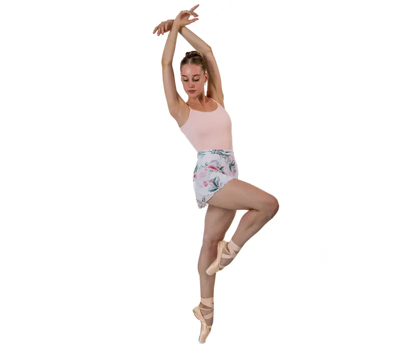 So Danca Floral, fustă pliabilă - Floral white SoDanca So Danca Floral, fustă pliabilă - Floral white SoDanca