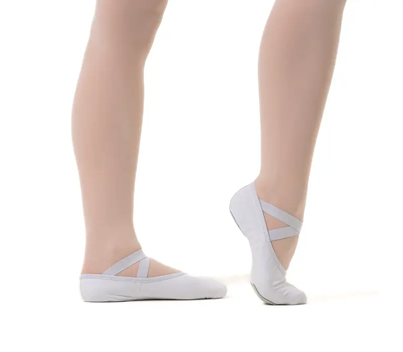 So Danca SD16, flexibili elastici de balet pentru femei - Alb