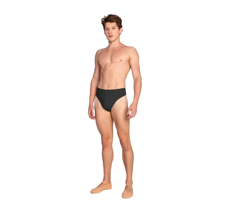 So Danca Microfiber Dance Belt, suspensor pentru bărbați - Negru