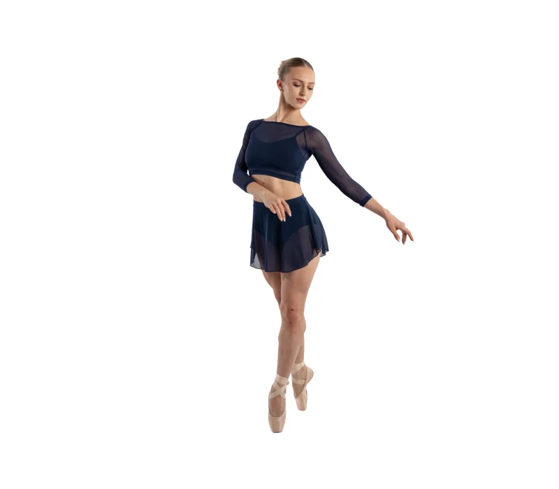 So Danca Anala, top din plasă pentru femei So Danca Anala, top din plasă pentru femei - Albastru - navy