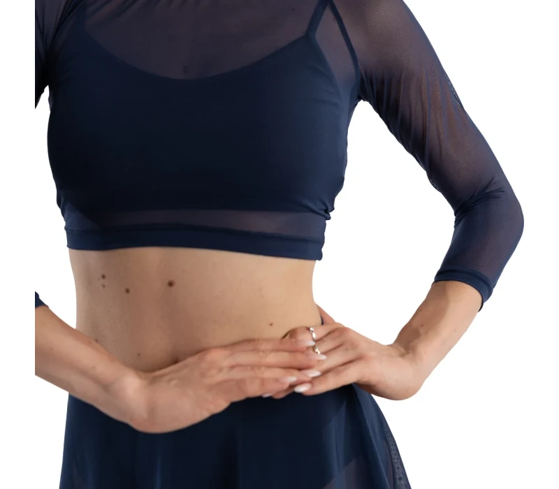So Danca Anala, top din plasă pentru femei So Danca Anala, top din plasă pentru femei - Albastru - navy