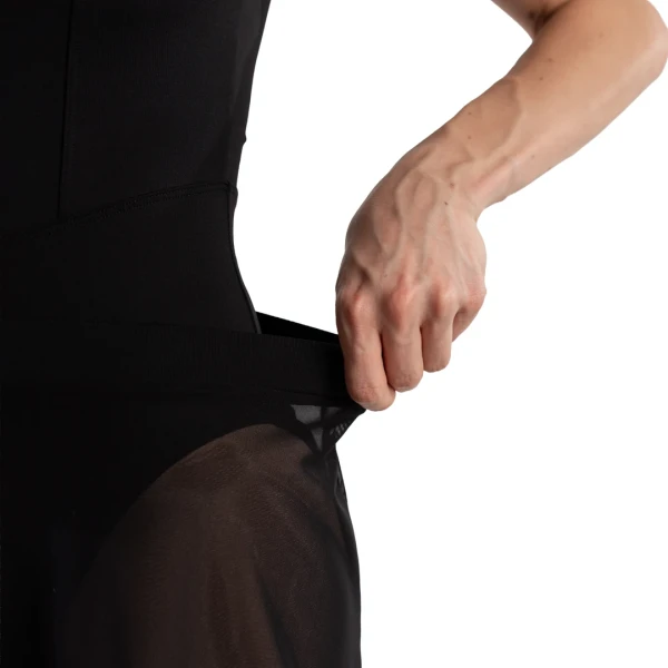 Bloch Jaye Mesh Skirt, fustă pentru femei cu talie elastică 