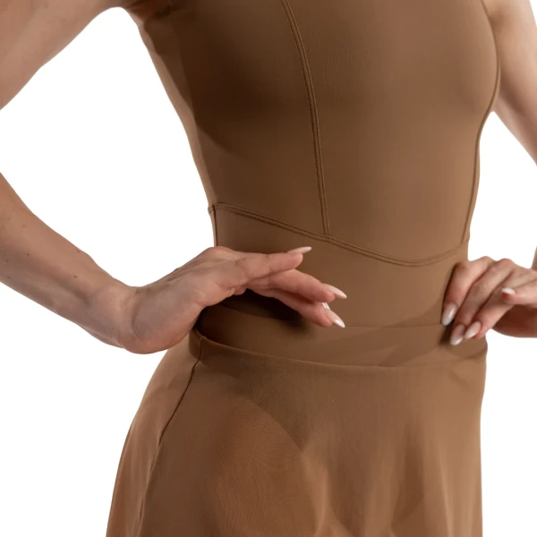Bloch Jaye Mesh Skirt, fustă pentru femei cu talie elastică 