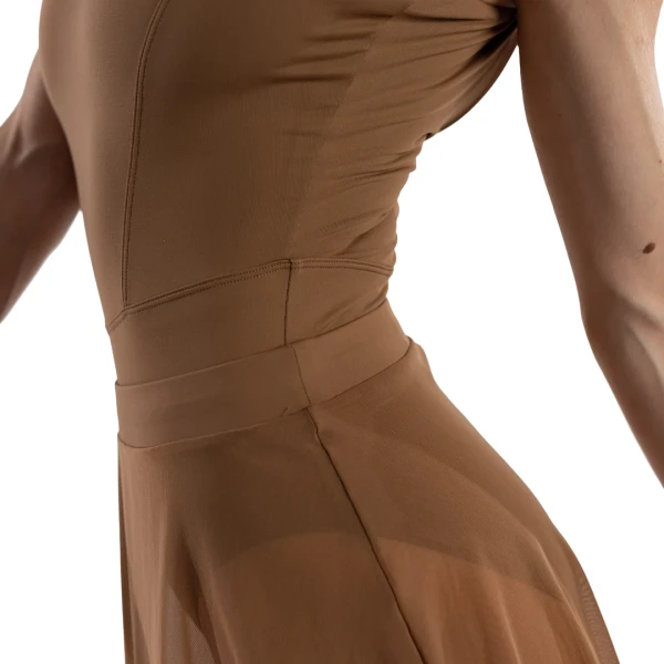 Bloch Jaye Mesh Skirt, fustă pentru femei cu talie elastică 