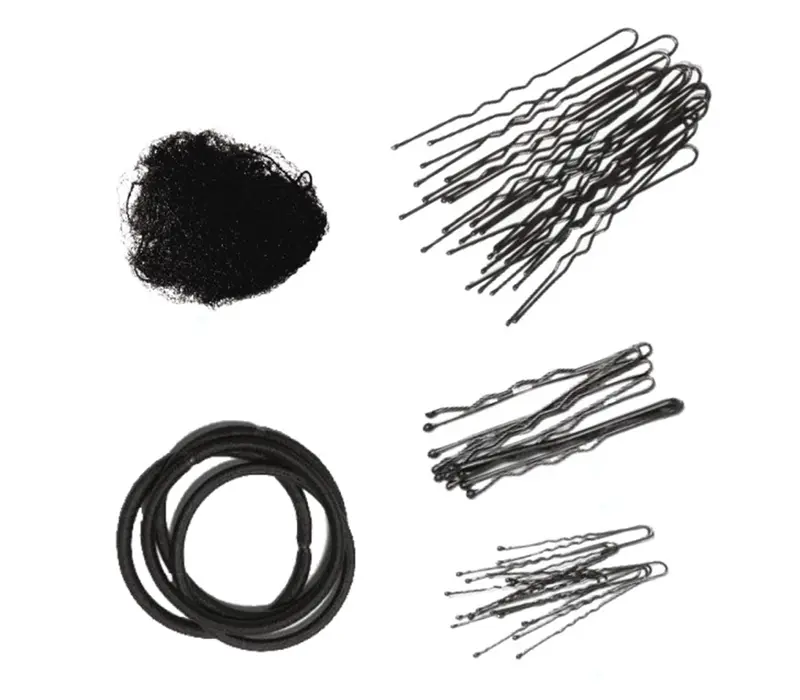 Tech Dance set accesorii pentru păr - Negru Tech Dance set accesorii pentru păr - Negru