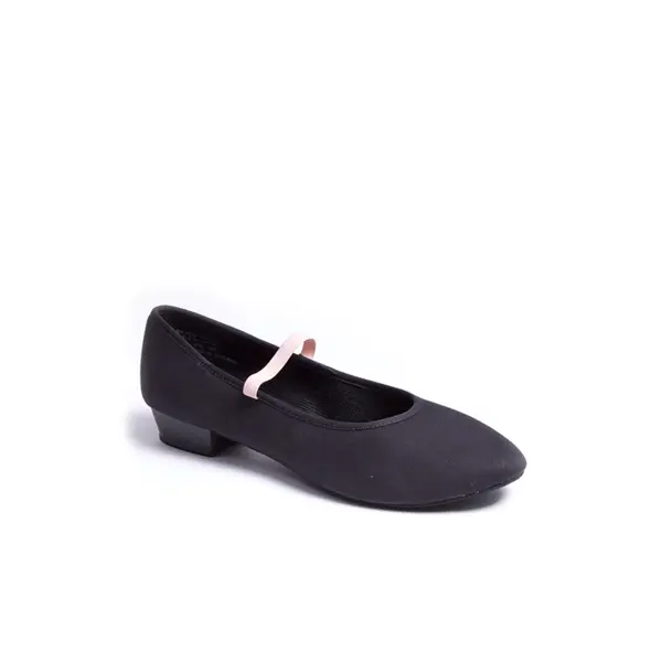 Capezio Academy character 1" heel, pantofi de caracter din pânză pentru copii