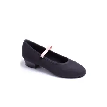 Capezio Academy character 1" heel, pantofi de caracter din pânză pentru copii