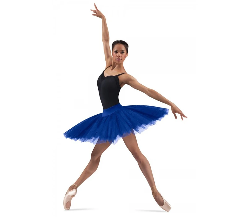 Bloch Belle, 6-straturi tutu fusta de balet - Albastru royal Bloch