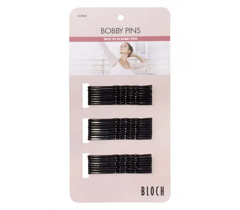 Bloch Bobby Pins, clipuri de păr - Negru