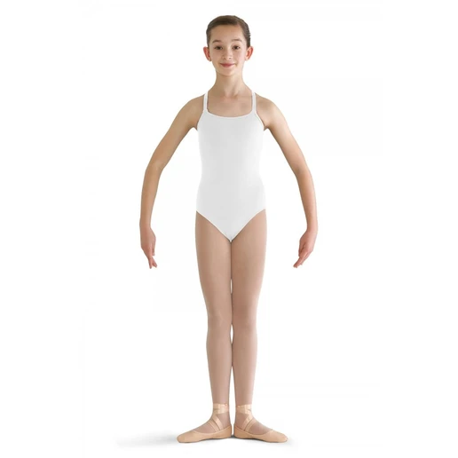Bloch costum de balet cu bretele subtiri pentru copii
