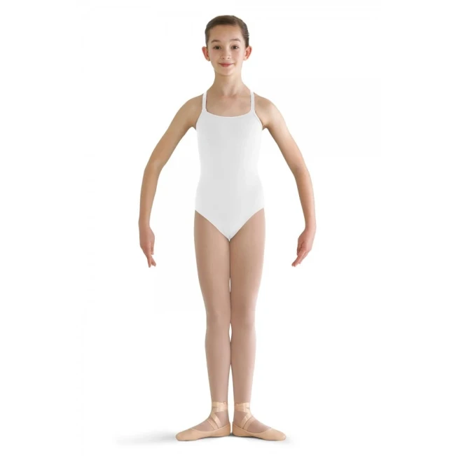 Bloch costum de balet cu bretele subtiri pentru copii