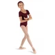 Bloch Ballet, costum de balet cu mâneci scurte - Roz vin