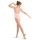 Mirella M411C Soft mesh cap sleeve Leotard, costum de balet pentru copii