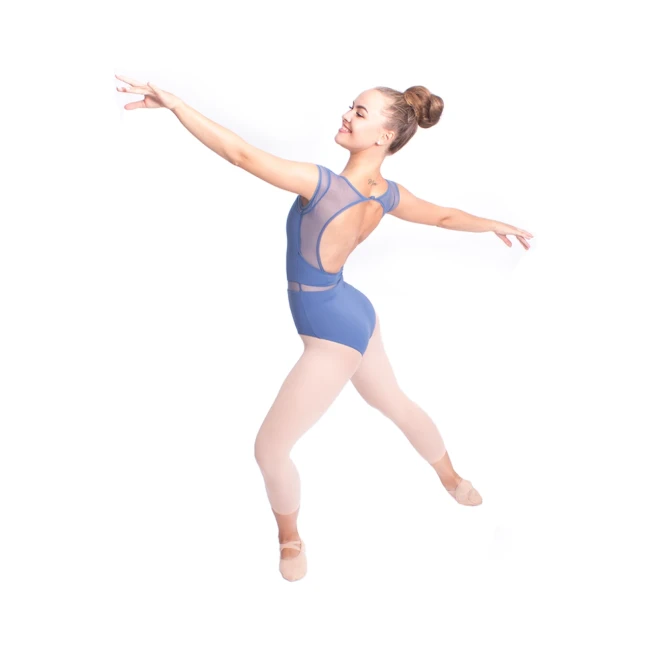 Capezio Cap Sleeve Leotard, costum de balet Capezio Cap Sleeve Leotard, costum de balet