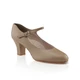 Capezio Student Footlight 2", pantofi de caracter - Maro tan Capezio