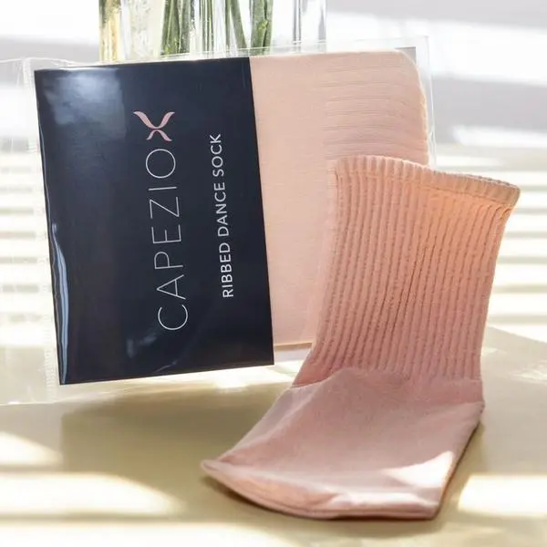 Capezio Ribbed sock, șosete
