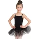 Capezio Tutu Dress, costum de balet cu fusta tutu - Negru