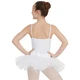 Capezio Tutu Dress, costum de balet cu fusta tutu - Alb