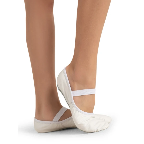 Capezio Luna, flexibili din piele pentru începători