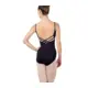 Capezio V neck, dres de balet pentru femei cu bretele subţiri