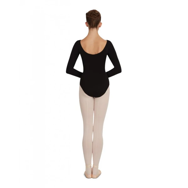 Capezio costum de balet cu mâneci lungi