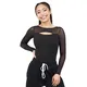 Capezio Activ, dres cu manecă lungă - Negru