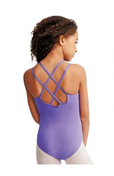 Capezio Double strap Camisole Leotard, costum de balet pentru copii