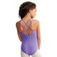 Capezio Double strap Camisole Leotard, costum de balet pentru copii