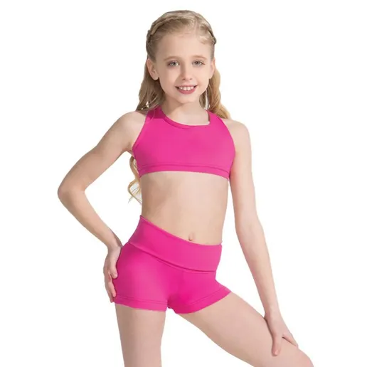 Capezio Foldover Boyshort, pantaloni scurți pentru copii