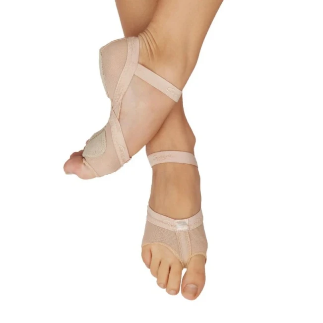Capezio Full Body footUndeez Foot Thongs, flexibili cu calcai pentru bărbați