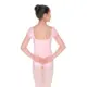 Capezio puff sleeve Leotard, costum de balet stralucitor