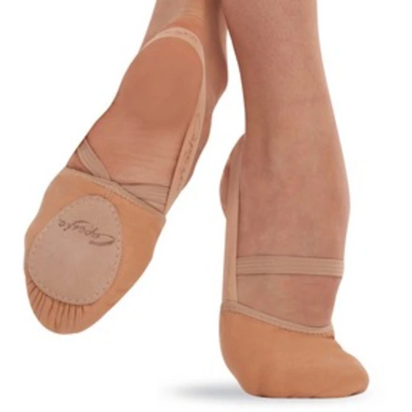 Capezio Hanami PIROUETTE, flexibili cu toc deschis