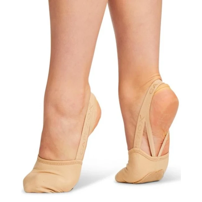 Capezio Hanami PIROUETTE, flexibili cu toc deschis pentru copii Capezio Hanami PIROUETTE, flexibili cu toc deschis pentru copii