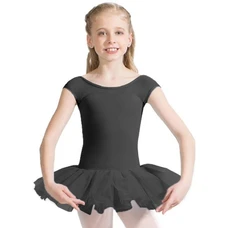 Capezio Keyhole Back Tutu Dress, costum de balet pentru copii cu fusta tutu