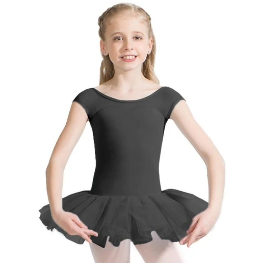 Capezio Keyhole Back Tutu Dress, costum de balet pentru copii cu fusta tutu