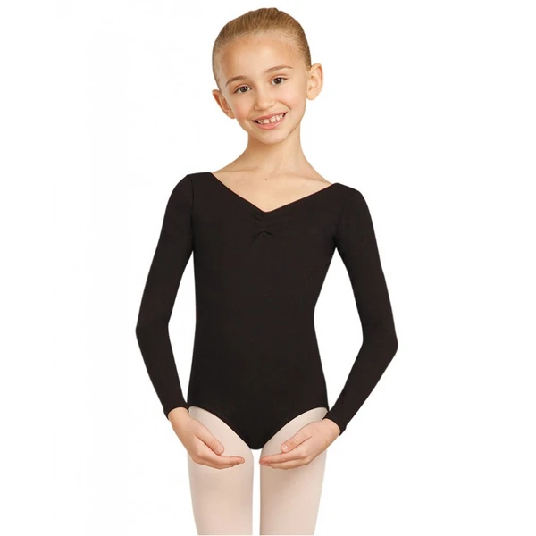 Capezio costum de balet cu mânecă lungă