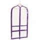 Capezio, husă pentru îmbrăcăminte cu ornamente colorate  - Violet - purple