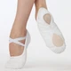 Capezio Pro Canvas Ballet, flexibili - Alb