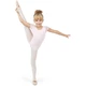 Capezio puff sleeve keyhole back leotards, costum de balet pentru copii - Roz Capezio