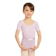 Capezio Leotard, costum de balet pentru copii cu maneca scurta